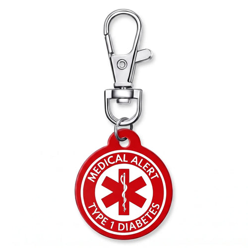 Diabetes Keychain