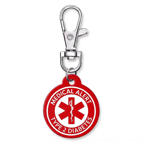 Diabetes Keychain