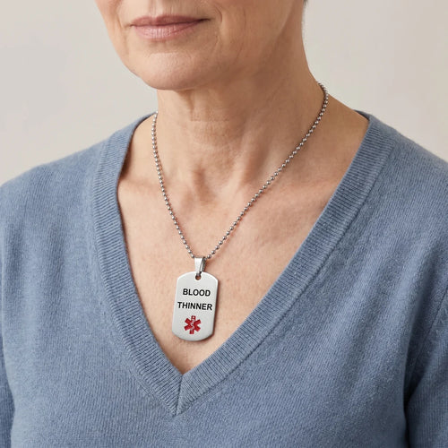 Blood Thinner Necklace