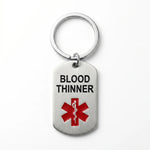 Blood Thinner Keychain