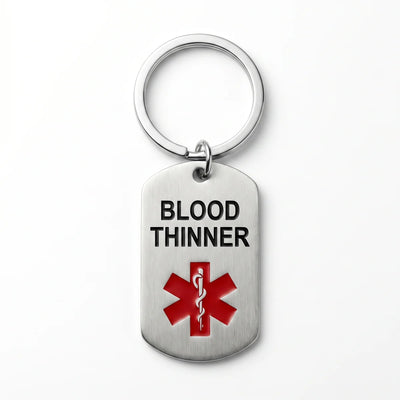 Blood Thinner Keychain