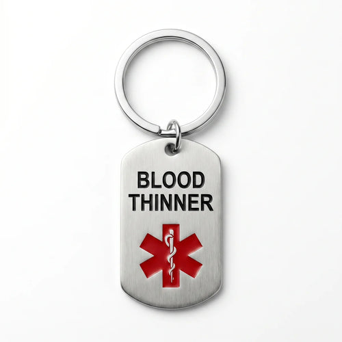 Blood Thinner Keychain